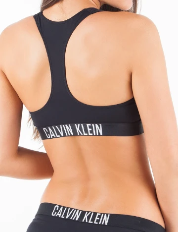 Sutien de baie Calvin Klein, negru