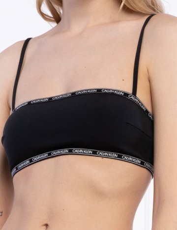 Sutien de baie Calvin Klein, negru