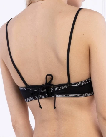 Sutien de baie Calvin Klein, negru