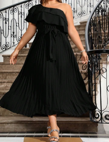 Rochie medie SHEIN CURVE, negru