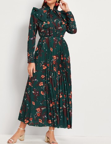 
						Rochie lunga SHEIN, verde