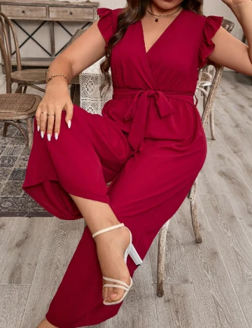 Salopeta SHEIN CURVE, rosu