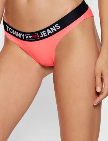Chilot de  baie Tommy Jeans, corai Roz