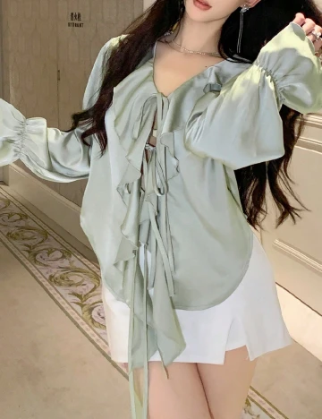 Bluza Dazy, verde Verde