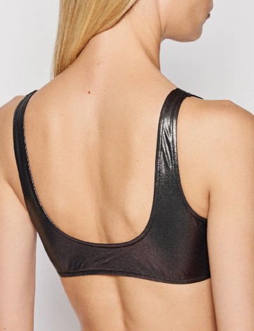 Sutien de baie Calvin Klein, gri inchis