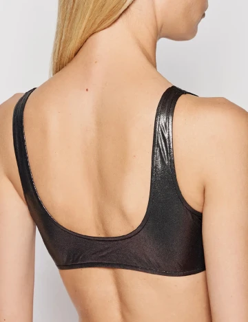 Sutien de baie Calvin Klein, gri inchis