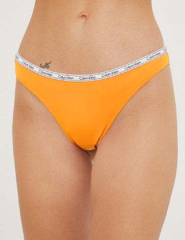 
						Chilot de  baie Calvin Klein, portocaliu