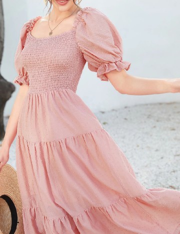 Rochie medie SHEIN, roz