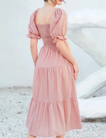 Rochie medie SHEIN, roz