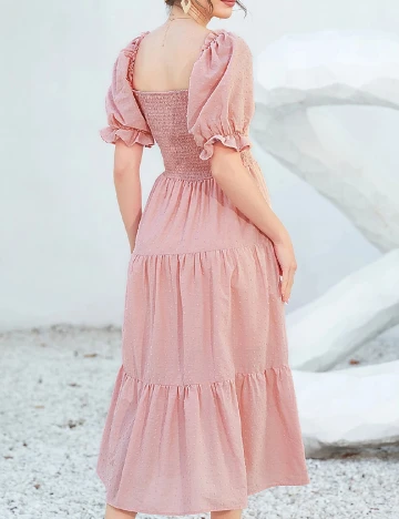 Rochie medie SHEIN, roz