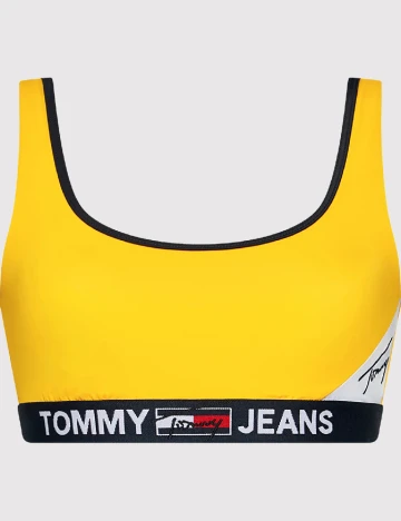Bustiera de baie Tommy Hilfiger, galben
