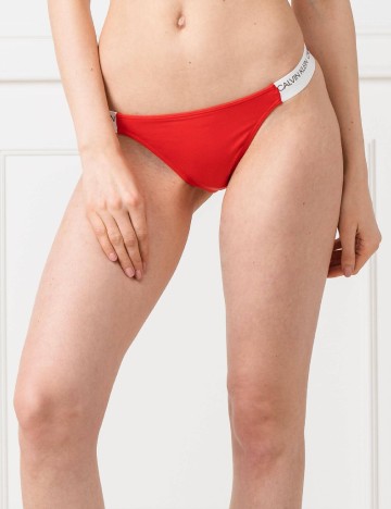 Chilot de  baie Calvin Klein, rosu