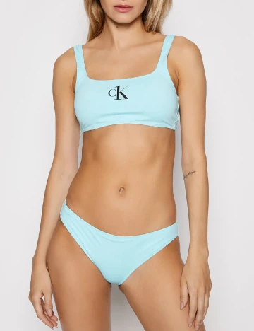 Chilot de baie Calvin Klein, bleu