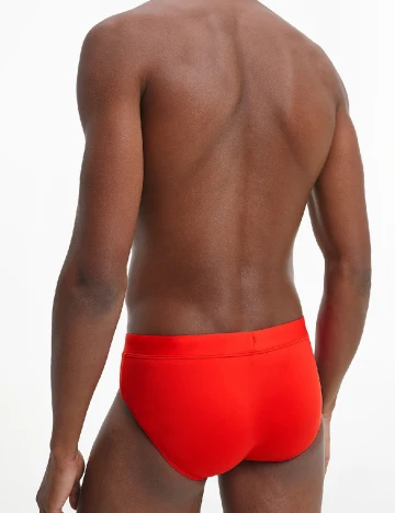 Slip de baie Calvin Klein, rosu Rosu