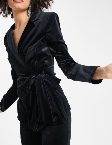 
						Sacou ASOS, negru