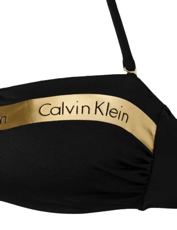 Sutien de baie Calvin Klein, negru