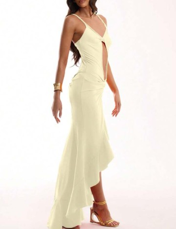 Rochie lunga SHEIN, galben