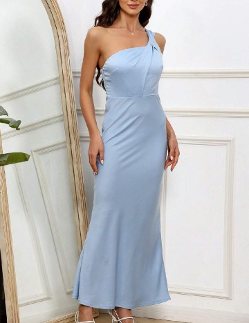 Rochie lunga SHEIN, albastru