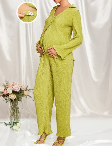 Compleu SHEIN Maternity, verde Verde