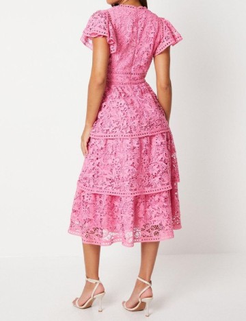 Rochie medie Coast, roz