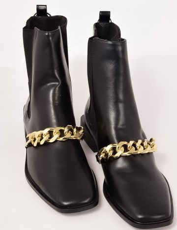 Botine Zara, negru, 41