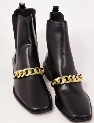 Botine Zara, negru, 41