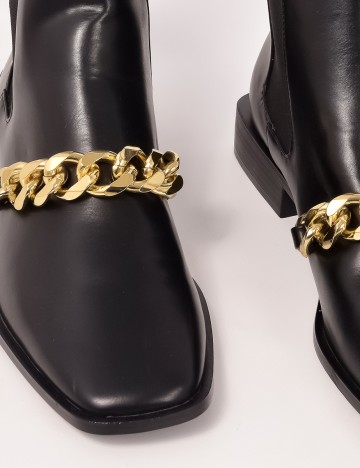 Botine Zara, negru, 41