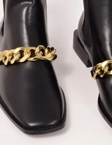 Botine Zara, negru, 41