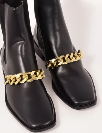 Botine Zara, negru, 41