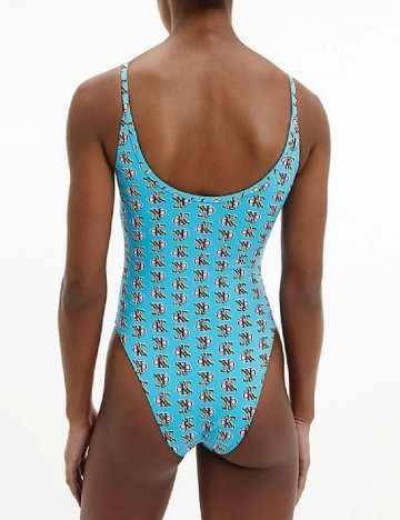 Costum de baie Calvin Klein, albastru