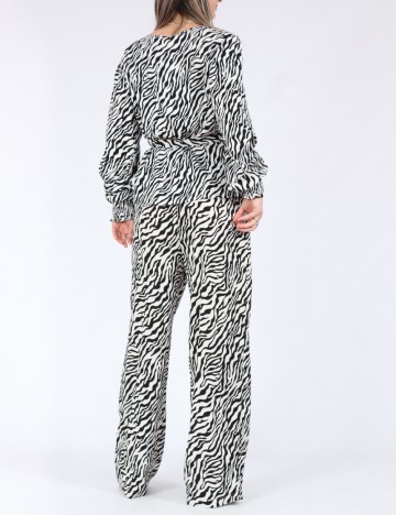 Bluza Only, alb/negru