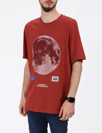 Tricou Jack&Jones, caramiziu