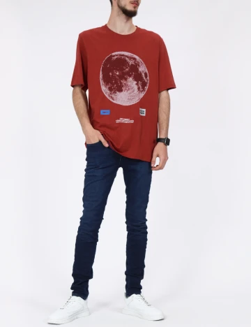 Tricou Jack&Jones, caramiziu