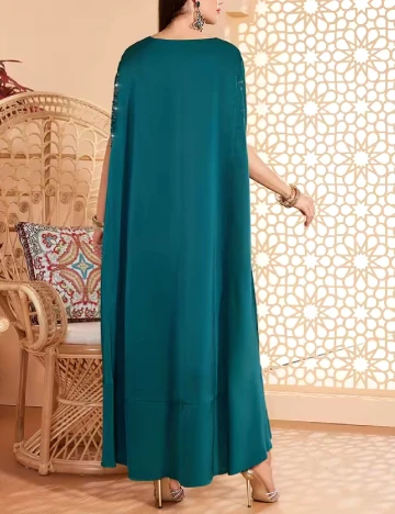 Rochie lunga SHEIN, verde