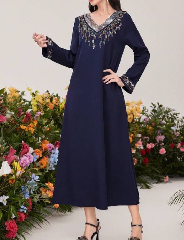 
						Rochie medie SHEIN, bleumarin