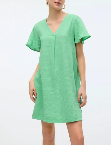 Rochie scurta Vero Moda, verde Verde