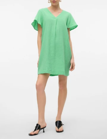 Rochie scurta Vero Moda, verde Verde