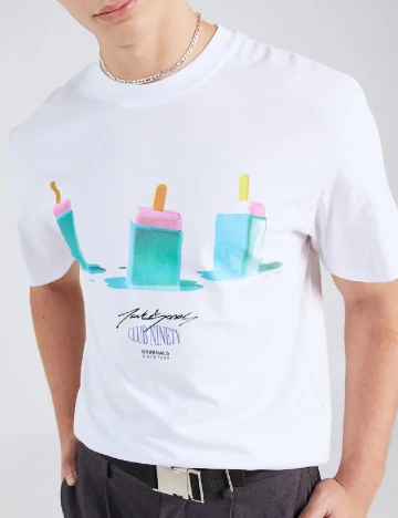 Tricou Jack&Jones, alb