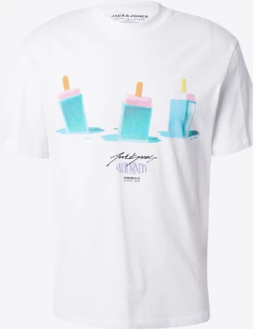 Tricou Jack&Jones, alb