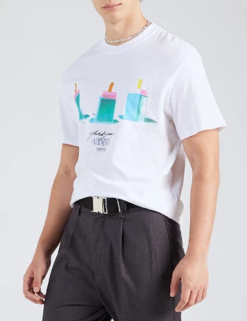 Tricou Jack&Jones, alb