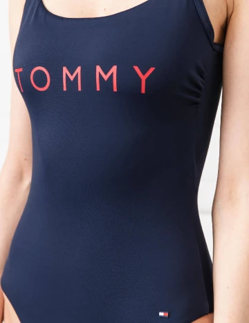 Costum de baie Tommy Hilfiger, bleumarin