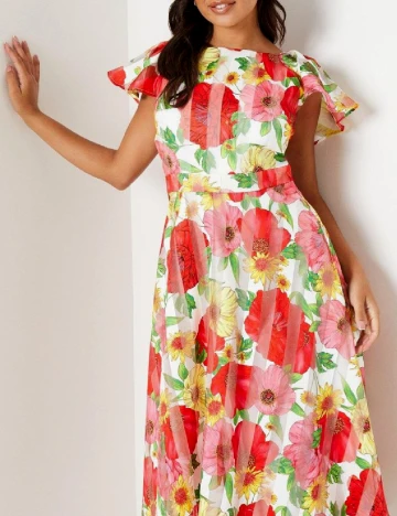 Rochie medie Coast, floral print