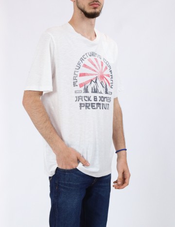 
						Tricou Jack&Jones, alb