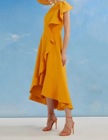 Rochie medie Coast, galben