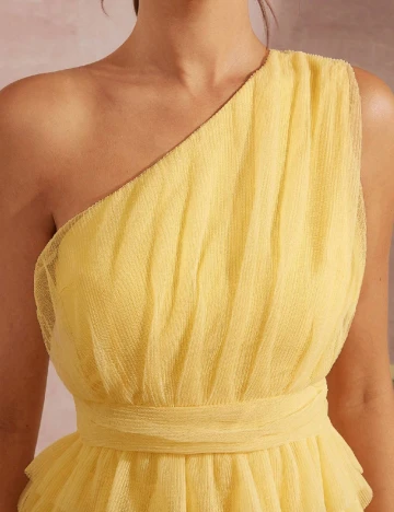 Rochie scurta SHEIN, galben