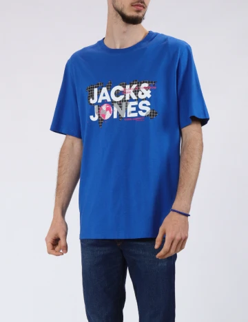 Tricou Jack&Jones, albastru Albastru