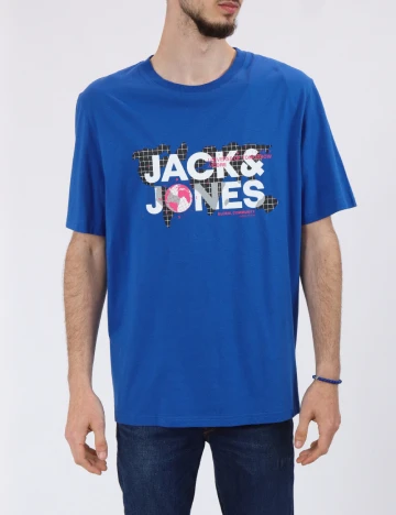 Tricou Jack&Jones, albastru Albastru