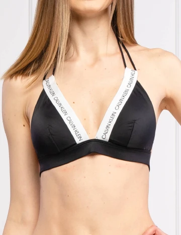 Sutien de baie Calvin Klein, negru
