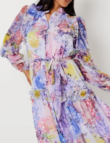 Rochie medie Coast, floral print