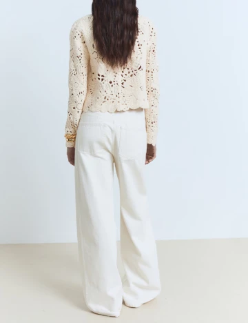Cardigan Mango, crem